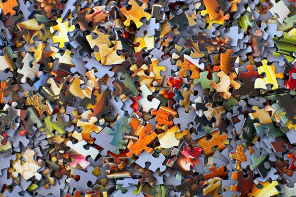 Puzzleteile - Foto von Hans-Peter Gauster